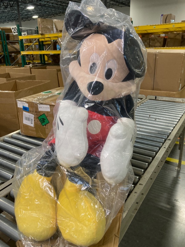 Photo 2 of Disney Junior Mickey Mouse 40 Inch Giant Plush Mickey Mouse Stuffed Animal for Kids, by Just Play