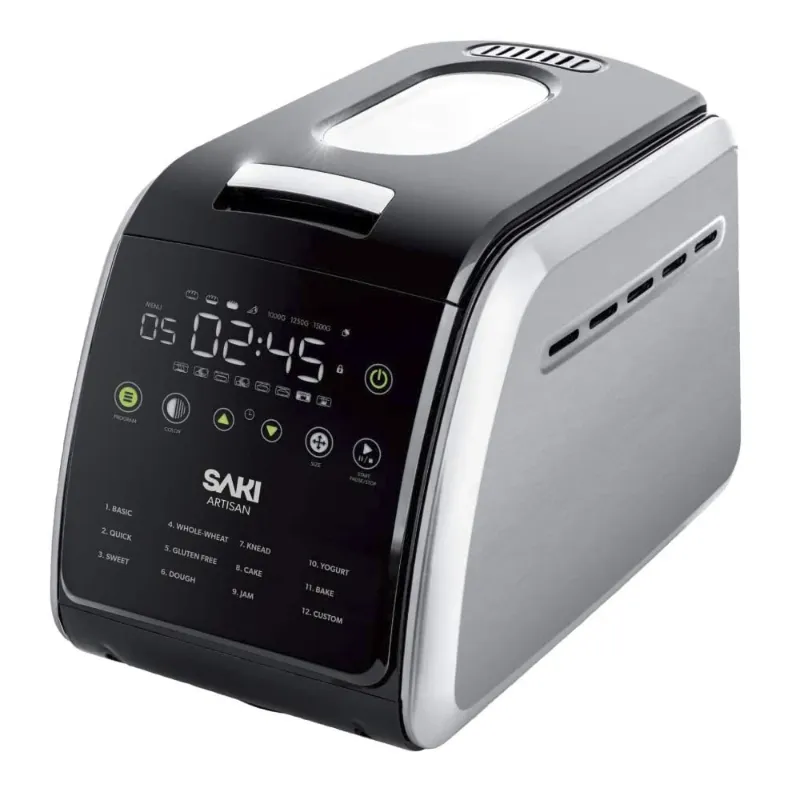 Photo 1 of ***FOR PARTS ONLY - ALL SALES ARE FINAL***
Saki 12-In-1 Programmable Bread Machine with Digital Touch Control Panel