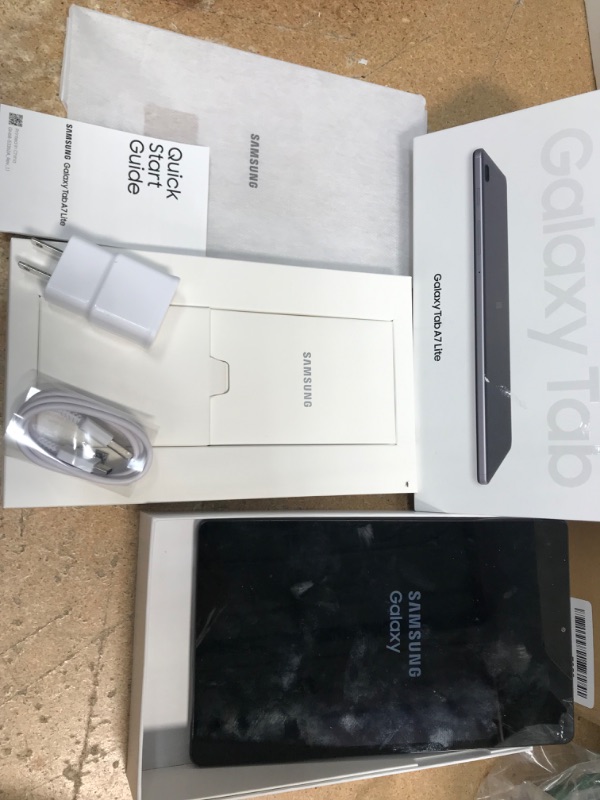 Photo 1 of **USED, FACTORY RESET**
Samsung 8.7" Galaxy Tab A7 Lite 32GB Tablet (Dark Gray)
