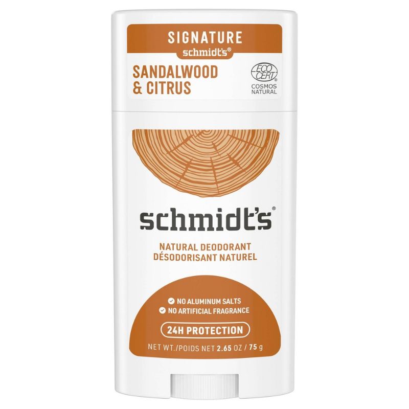 Photo 1 of 2 Schmidt's, Natural Deodorant, Sandalwood & Citrus, 2.65 Oz (75 G)
