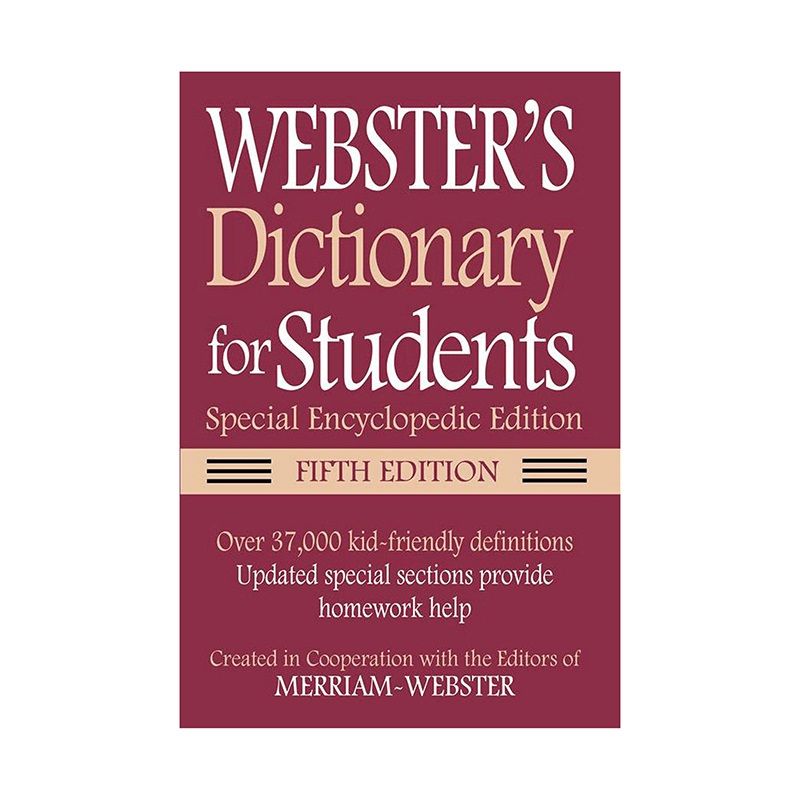 Photo 1 of 2 Webster's Dictionary for Students, Special Encyclopedic, Fifth Edition, Newest Edition