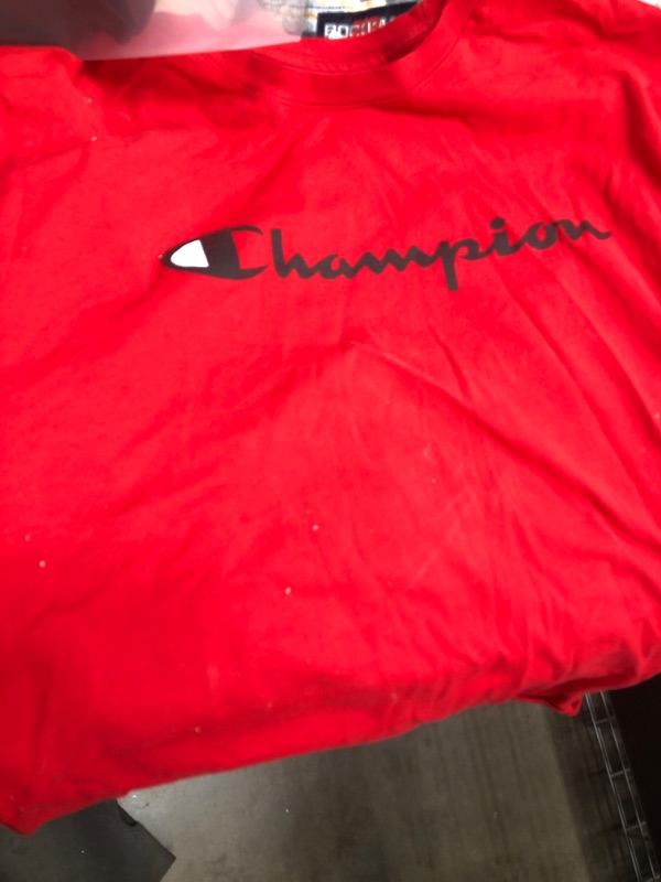 Photo 1 of LARGE RED CHAMPION SHIRT