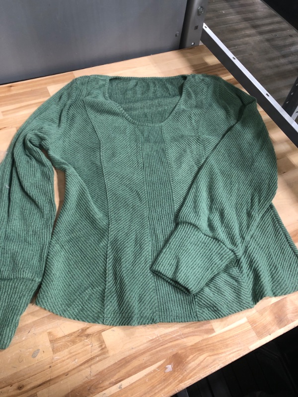 Photo 1 of GREEN LONG SLEEVE SHIRT XL