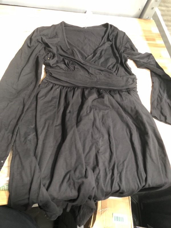 Photo 1 of Black long sleeve dress medium