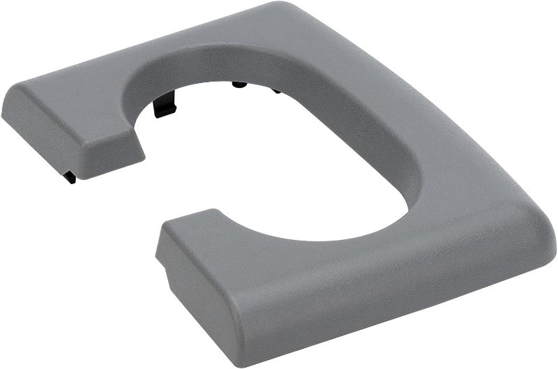 Photo 1 of Center Console Cup Holder Replacement Pad Gray Compatible with Ford F150 2004-2014 Center Console Cup Holder Pad