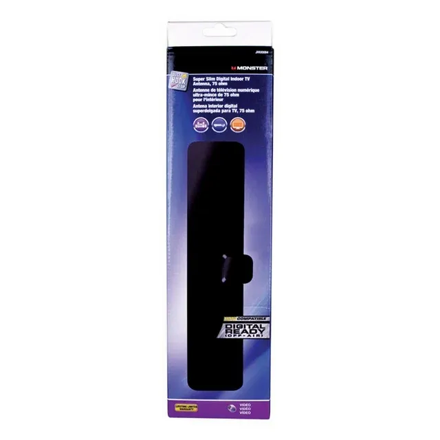 Photo 1 of Antenna Slim HDTV Indoor by JUST Hook IT Up MfrPartNo Jhiu0004