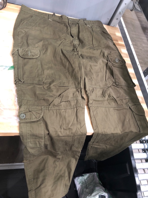 Photo 1 of Green cargo pants size 40