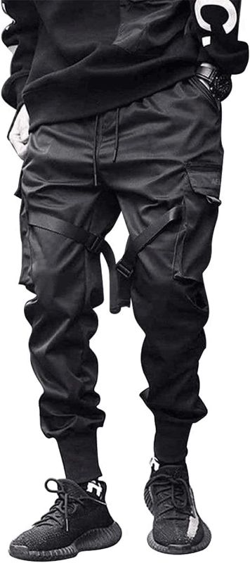 Photo 1 of Aelfric Eden Mens Joggers Pants Long Multi-Pockets Outdoor Fashion Casual Jogging Cool Pant with Drawstring
