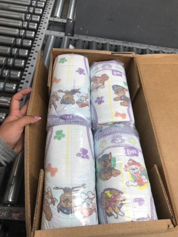 Photo 2 of **READ NOTES**Diapers - Size 6, 144 Count, Paw Patrol Disposable Baby Diapers Size 6 144