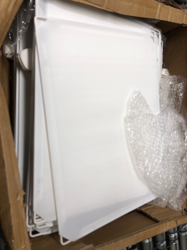 Photo 1 of MAGINELS Shoe Rack Organizer 72 Pairs Shoe Cabinet Storage for Closet Living Room Bedroom Hallway, White 72 Pairs White