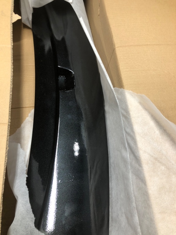 Photo 2 of cciyu Rear Roof Spoiler Fits for 2006-2011 for Toyota Yaris Hatchback Roof Spoiler,Matte Black