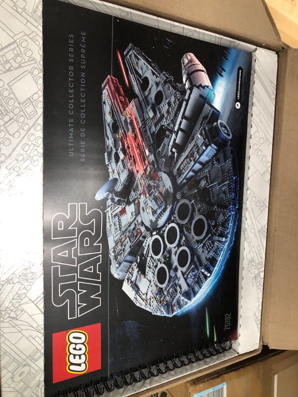 Photo 2 of LEGO Star Wars Ultimate Millennium Falcon 75192 Expert Building Kit and Starship Model, Best Gift and Movie Collectible for Adults (7541 Pieces)