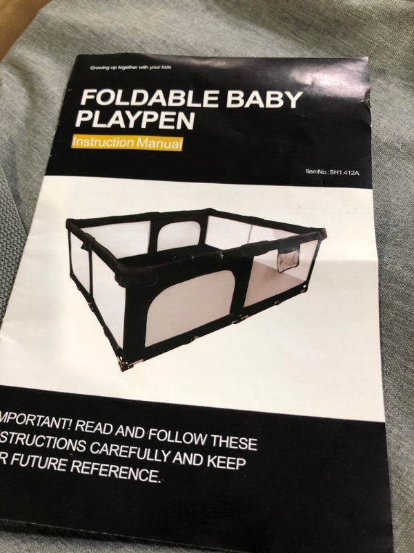 Photo 1 of (see images) foldable baby playpen 