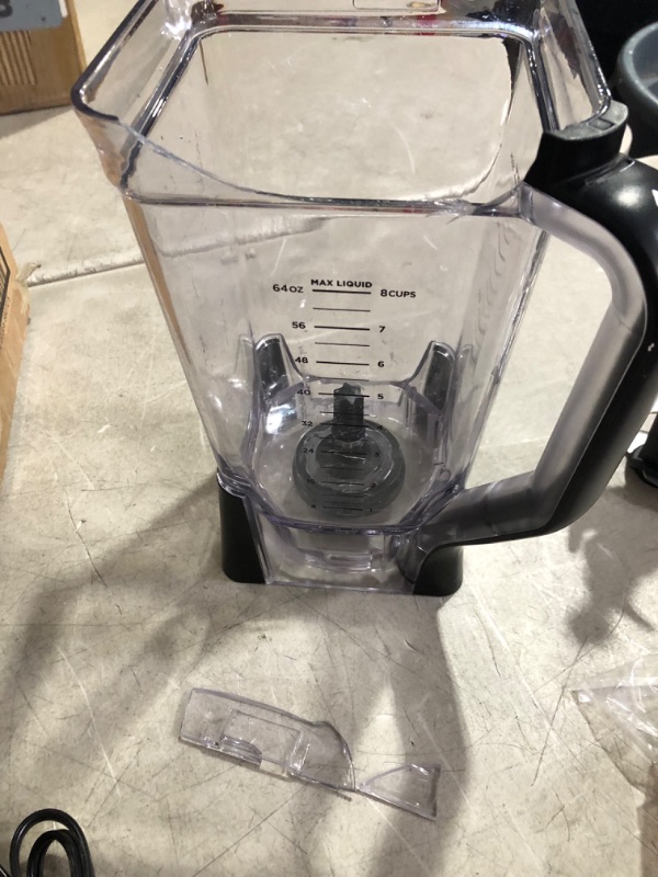 Photo 8 of ***DAMAGED - CRACKED - SEE PICTURES - POWERS ON - UNABLE TO TEST FURTHER***
Ninja NJ601AMZ Professional Blender with 1000-Watt Motor & 72 oz Dishwasher-Safe Total Crushing Pitcher for Smoothies, Shakes & Frozen Drinks, Black