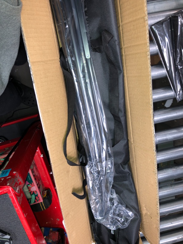 Photo 1 of BEIYANG Backdrop Stand, 7.5 FT x 10 FT Adjustable Photography Background Support System Kit with Carrying Bag for Photo Video Studio 7.5*10FT