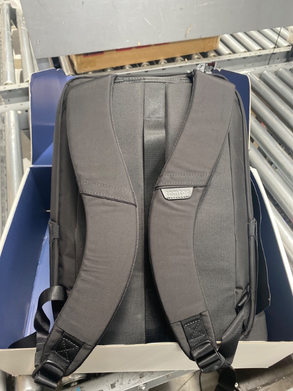 Photo 1 of tomtoc Laptop Backpack 20L Techpack Workpack Designed for Business Professional Commuter, City EDC Backpack Daypack for 16-inch Laptop MacBook Pro, Black