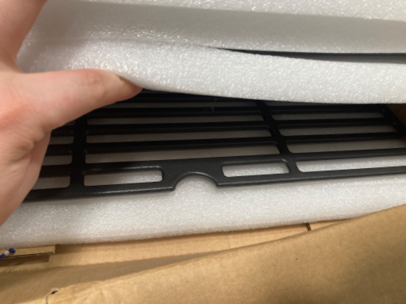 Photo 3 of 16 15/16 Inch Cast Iron Cooking Grates for Charbroil Advantage 463343015, 463344015, 463344116, G421-0008-W1 Advantage 3 Burner Gas 2 Coal Parts 463340516, Tru Infrared 463336016 Replacement Parts