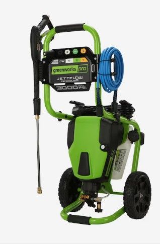 Photo 1 of ***SEE NOTES*** Greenworks Pro 3000 PSI 2-Gallons Cold Water Pressure Washer 
