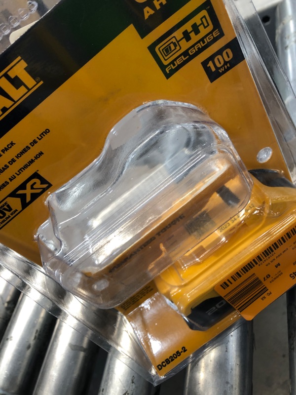 Photo 1 of DEWALT 20V MAX Battery, 5 Ah, 2-Pack, Fully Charged in Under 90 Minutes (DCB205-2) 5.0Ah Batteries Only