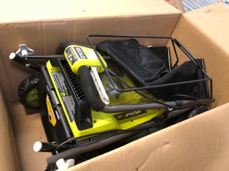 Photo 3 of **SEE NOTES**RYOBI 13 in. ONE+ 18 Volt Cordless Battery Walk Behind Push Lawn Mower