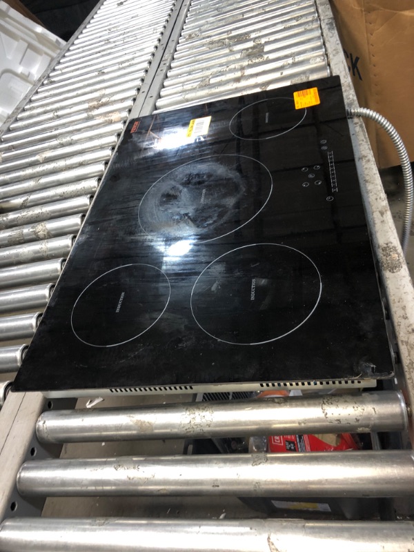 Photo 1 of **SEE NOTES**VEVOR Built-in Induction Electric Stove Top 30 Inch,4 Burners Electric Cooktop,9 Power Levels & Sensor Touch Control,Easy to Clean Ceramic Glass Surface,Child Safety Lock,240V 30 Inch/4 Burner