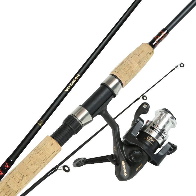 Photo 1 of **SEE NOTES**Okuma Voyager Spinning Freshwater Travel Kit, VS-605-20, Blue
