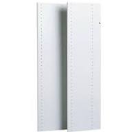 Photo 1 of 14 in. x 72 in. Classic White Wood Vertical Panels (2-Pack)
