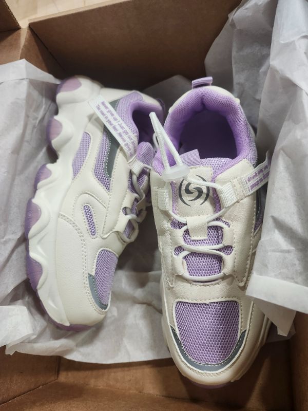 Photo 1 of Casbeam Boys Shoes Girls Tennis Running Sneakers Hiking Shoes Kids Outdoor Fashion Sneakers Slip Resistant (Big/Little/Toddler Kids) SIZE UNKNOWN
