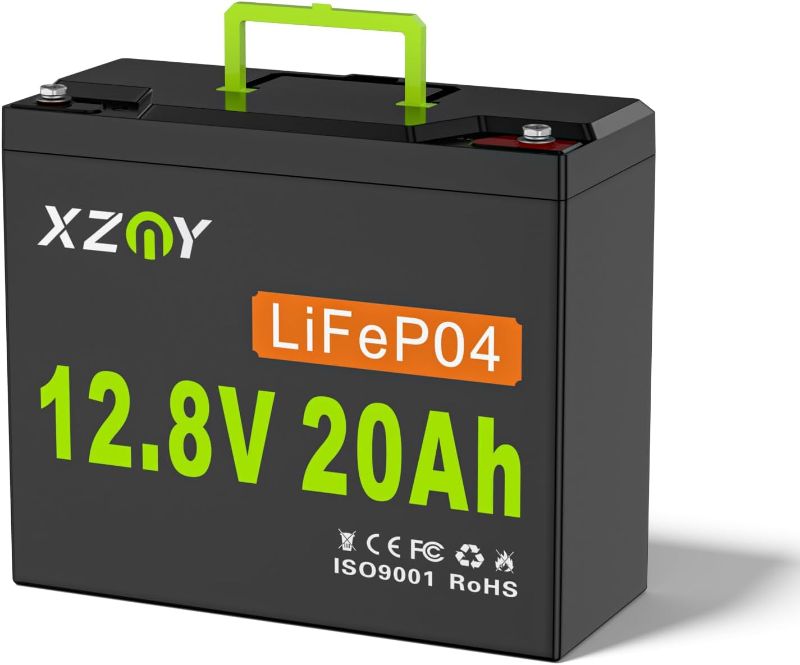 Photo 1 of *READ NOTES***
XZNY 12V 20Ah LiFePO4 Battery, 5000+ Cycles 12V 20Ah Lithium Battery Built-in 20A BMS 256W Output, Great for Camping, Solar Setup, Live Imaging Fish Finder, RV/Golf Cart/Boat Auxiliary Battery, Radio
