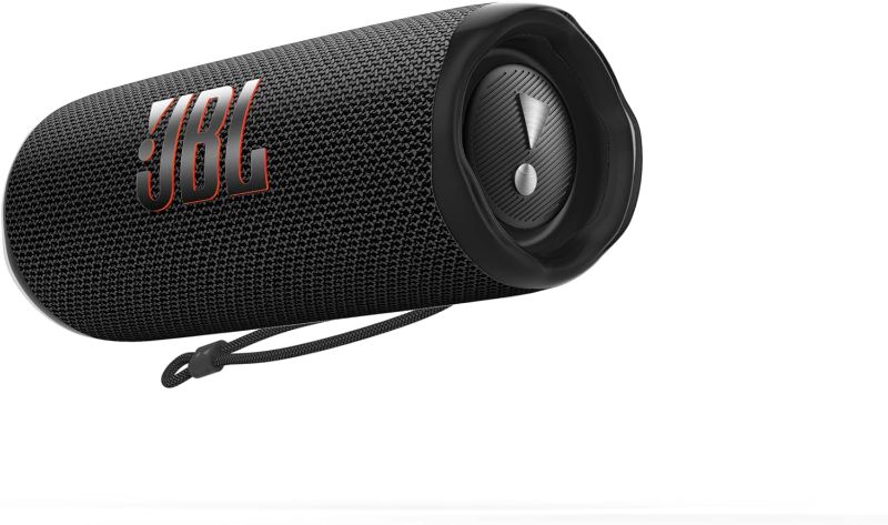 Photo 1 of JBL Flip 6 - Portable Bluetooth Speaker, powerful sound and deep bass, IPX7 waterproof, 12 hours of playtime, JBL PartyBoost for multiple speaker pairing for home, outdoor and travel (Black)
