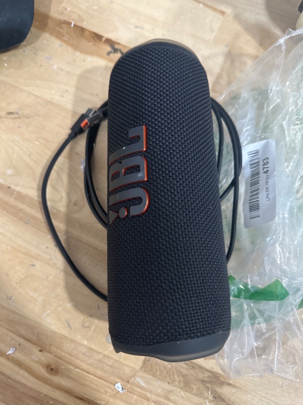 Photo 1 of JBL Flip 6 - Portable Bluetooth Speaker, powerful sound and deep bass, IPX7 waterproof, 12 hours of playtime, JBL PartyBoost for multiple speaker pairing for home, outdoor and travel (Black)
