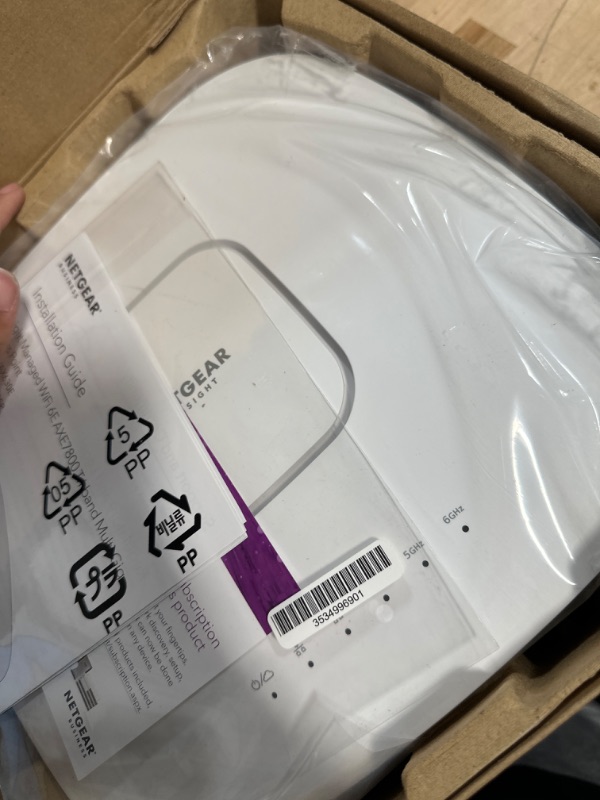 Photo 3 of NETGEAR Cloud Managed Wireless Access Point (WAX630E) - WiFi 6E Tri-Band AXE7800 Speed | Mesh | MU-MIMO | 802.11axe | Insight Remote Management | PoE++ | Power Adapter not Included