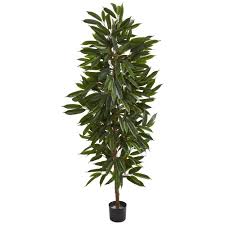 Photo 1 of * SEE NOTES* Nearly Natural Indoor 6.5 in. Mango Artificial Tree