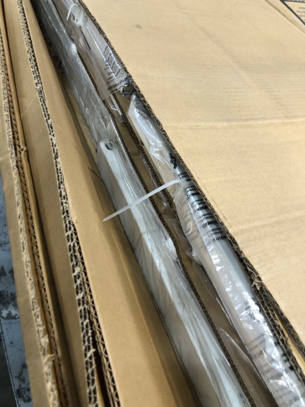 Photo 1 of ZINUS Florence Twin Daybed and Trundle Frame Set, Premium Steel Slat Support, Daybed and Roll Out Trundle Accommodate, Twin Size Mattresses Sold Separately White Twin