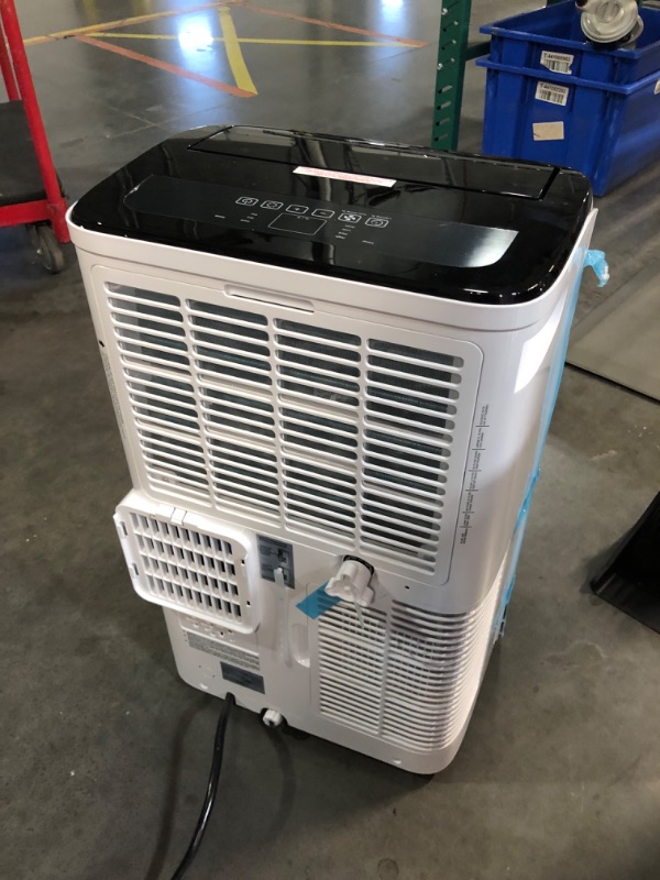 Photo 3 of ***USED - POWERS ON - UNABLE TO TEST FURTHER - NO PACKAGING - SEE PICTURES - LIKELY MISSING PARTS***
12000 BTU Portable Air Conditioners with Remote Control, 3-in-1 Free Standing Cooling AC Unit with Fan & Dehumidifier, Cools Room up to 500 sq.ft, Smart/S