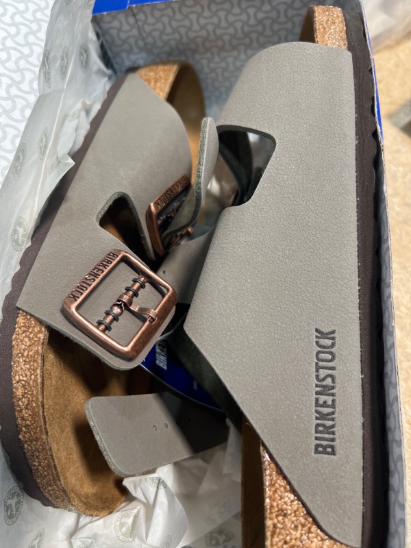 Photo 1 of Birkenstock arizona BS stone size large 8.0