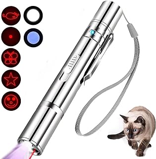 Photo 1 of Cat Toys,Laser Pointer Cat Toy,Cat Pointer Toy,Long Range 7 Modes Lazer Projection Playpen for Kitten Outdoor Pet Chaser Tease Stick Training Exercise,USB RechargeSmall Laser Presentation Clicker Pen
