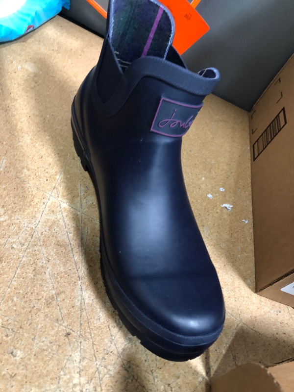 Photo 1 of Dark blue rain boots, size 11 women's 
