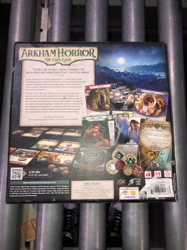 Photo 3 of (NON-REFUNDABLE) Arkham Horror The Card Game | Horror , Mystery Game | Cooperative Card Games for Adults and Teens Ages 14 and up | 1-2 Players | Average Playtime 1-2 Hours | Made by Fantasy Flight Games

