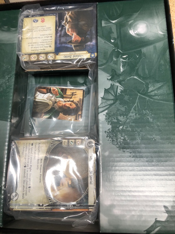 Photo 2 of (NON-REFUNDABLE) Arkham Horror The Card Game | Horror , Mystery Game | Cooperative Card Games for Adults and Teens Ages 14 and up | 1-2 Players | Average Playtime 1-2 Hours | Made by Fantasy Flight Games

