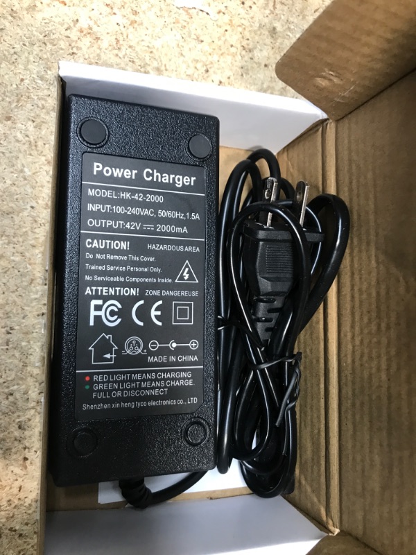 Photo 2 of EVAPLUS Power Adapter Female DC Port Inline Connector for 36V Electric Bike Lithium Battery Charger, for 36V li-on Battery Pack, 42V 2A Charger, Diameter 5.5mm, 2.1mm