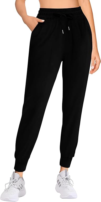 Photo 1 of **STOCK PHOTO FOR REFERENCE ONLY**
Anrabess Women's Joggers with Pockets,Tapered Sweatpants Small