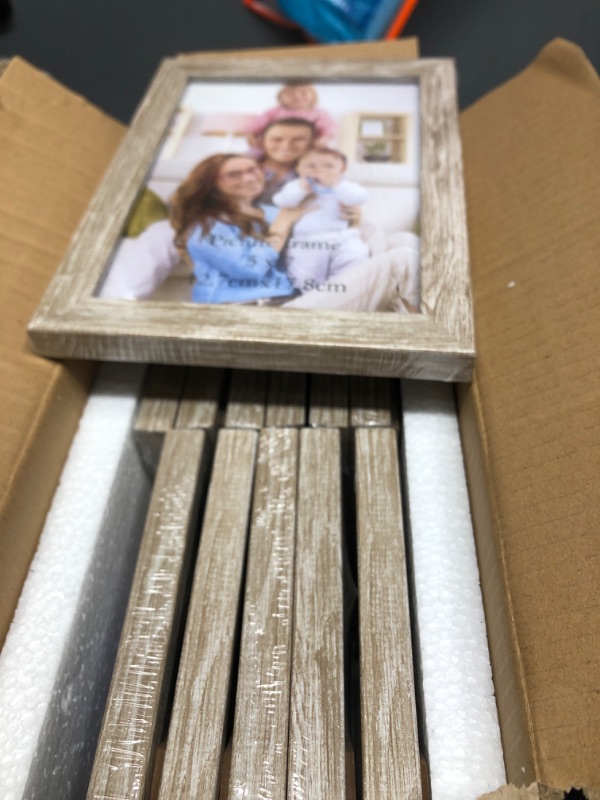 Photo 1 of 12 pack 5x7 picture frames