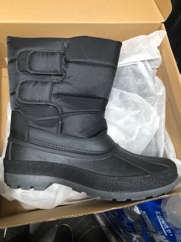 Photo 1 of  Men's Snow Boots Casual Slip On Winter Boots for Men 10 