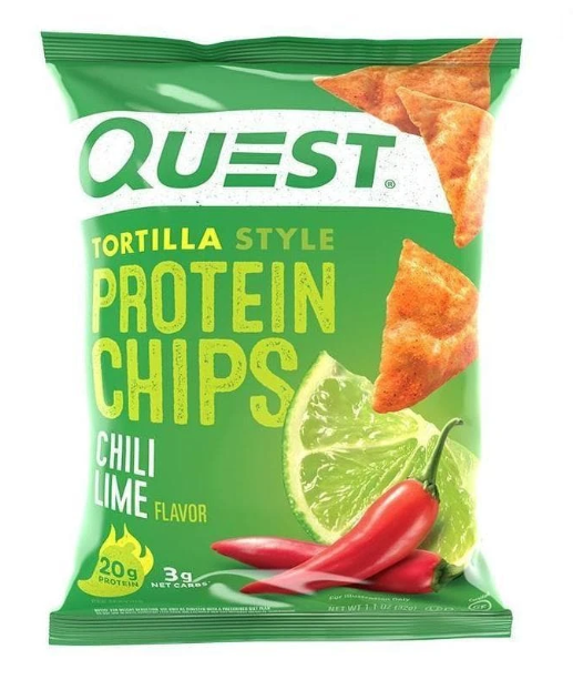 Photo 1 of 12 pack best by 05/2024Tortilla Style Protein Chips,  Baked