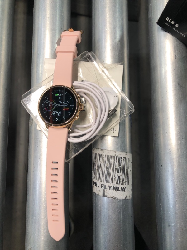 Photo 3 of (READ FULL POST) Fossil Gen 6 Wellness Edition 44mm Touchscreen Smart Watch with Alexa Built-In, Fitness Tracker, Activity Tracker, Sleep Tracker, GPS, Speaker, Music Control, Smartphone Notifications Rose Gold/Blush