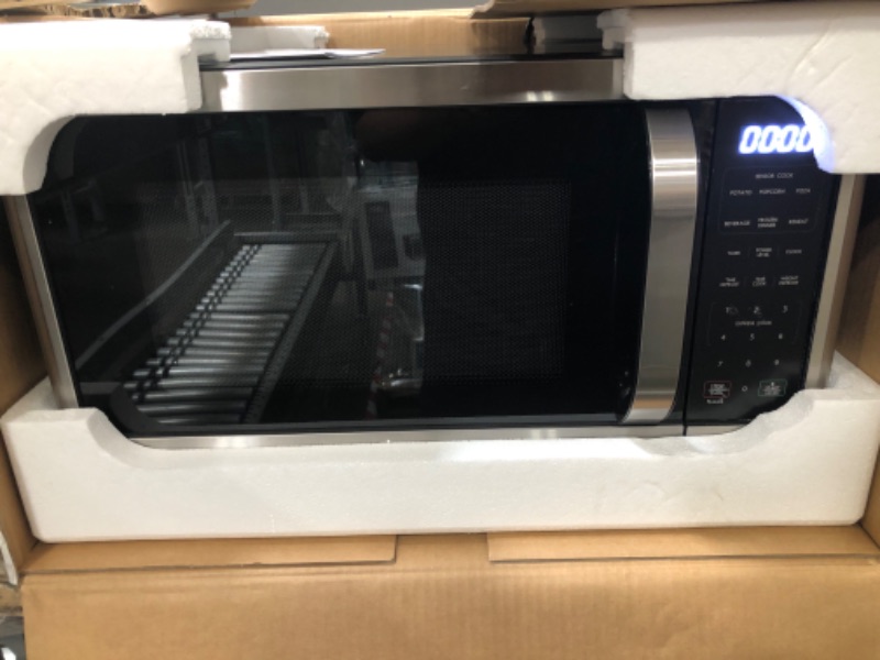 Photo 2 of 1.6 cu. ft. Countertop with Sensor Cook Microwave in Stainless Steel