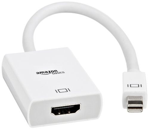 Photo 1 of AmazonBasics Mini DisplayPort (Thunderbolt) to HDMI Adapter
