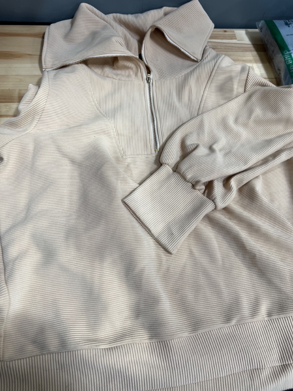 Photo 1 of Cream nude turtle neck sweater size xl 