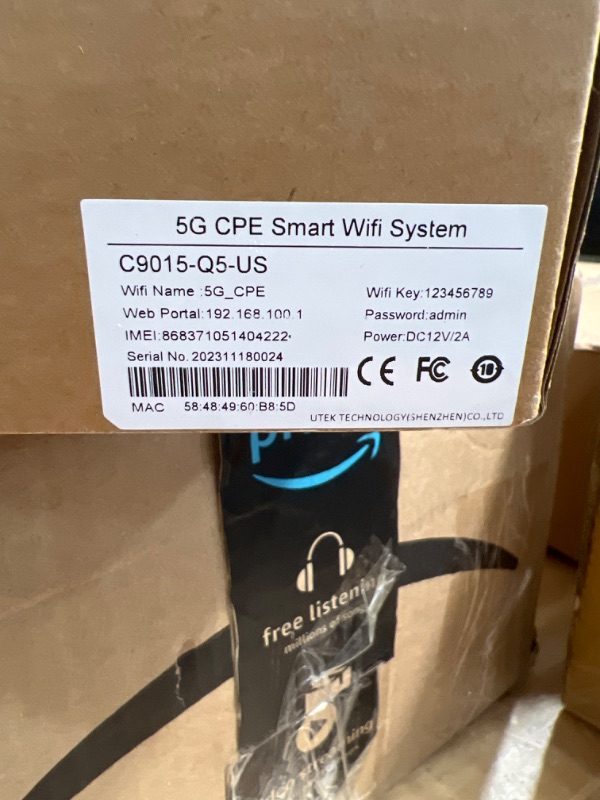 Photo 2 of 5g CPE smart wifi system SIM router indoor wireless router